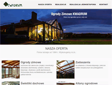 Tablet Screenshot of kwadrum.pl